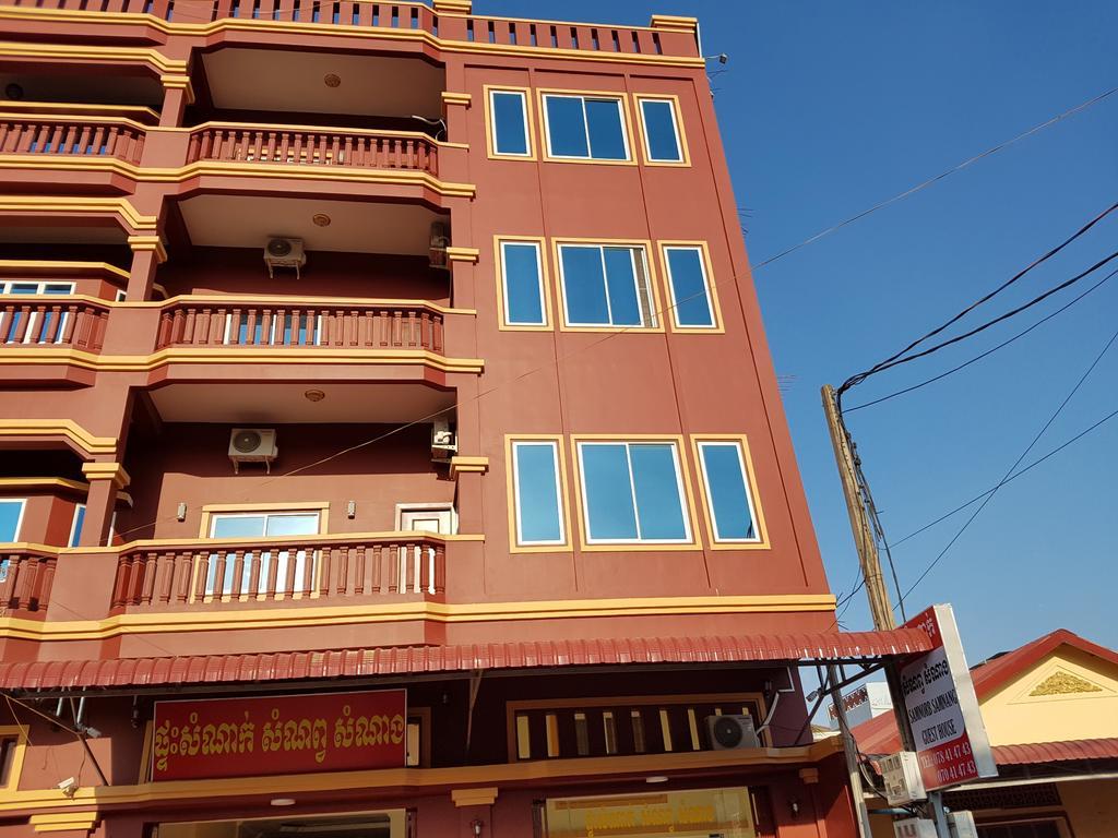 Samnop Samnang Guesthouse Kampot Bagian luar foto
